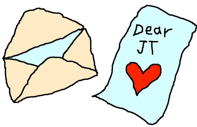 get jt love in your inbox